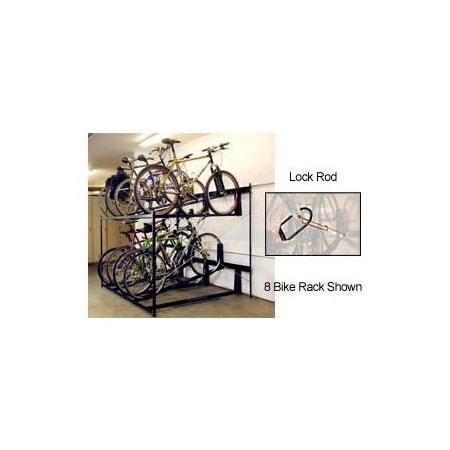 Saris Cycling Group Saris Lockable Two Tier 6 Bike Storage Rack 8116